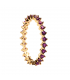 PDPAOLA Anello Citric Collection Oro Violet Bird AN01-136