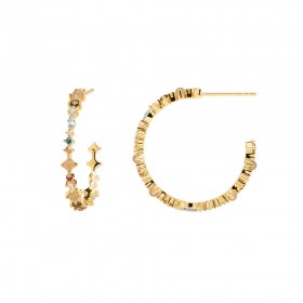 PDPAOLA Orecchini Atelier Collection Oro Halo AR01-221-U