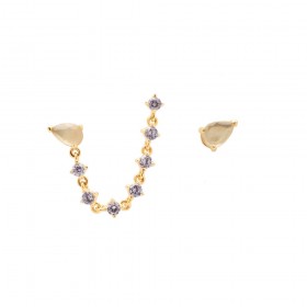 PDPAOLA Orecchini Cavalier Collection Joanne AR01-245-U