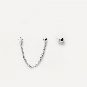 PDPAOLA Orecchini L'Essentiel Musketeer Silver AR02-384-U
