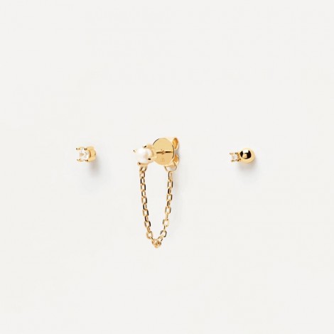 PDPAOLA Set Orecchini L'Essentiel Oro Charlie BU01-019-U