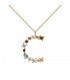 PDPAOLA Collana Lettera C Letters Colletion Gold CO01-098-U