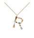 PDPAOLA Collana Lettera R Letters Colletion Gold CO01-113-U