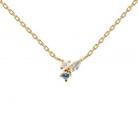PDPAOLA Collana Midnight Blue Atelier Colletion Gold CO01-176-U