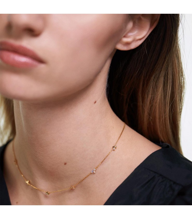 Collana - Donna - PDPaola - CO02-513-U - MINI LETTERS - Argento
