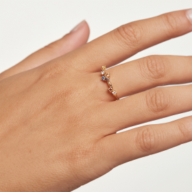 PDPAOLA Anello Five Collection Oro Five AN01-210-14