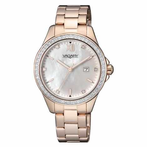 Orologio Donna Vagary Timeless Lady 32mm Rosegold Cristalli IU2-421-11