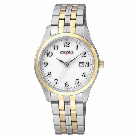 Orologio Donna Vagary 90TH Infinity Solotempo Acciaio Gold/Silver 30mm IH3-039-11