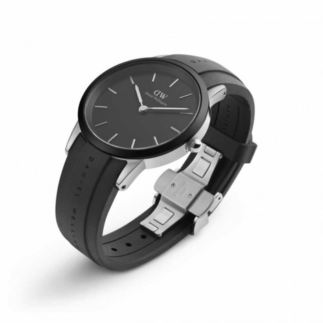 Daniel Wellington Orologio Iconic Motion Nero Silver 40mm DW00100436