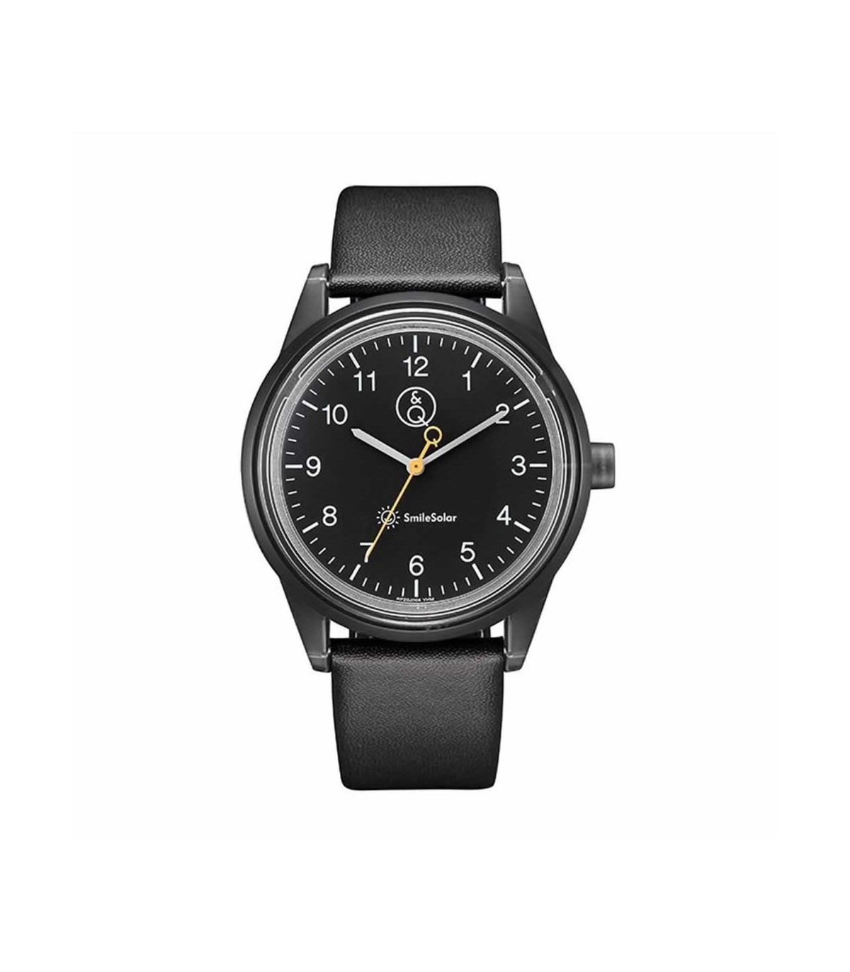 Orologio Smile Solar Nero Gomma Resina RP20J004Y MiRaggi