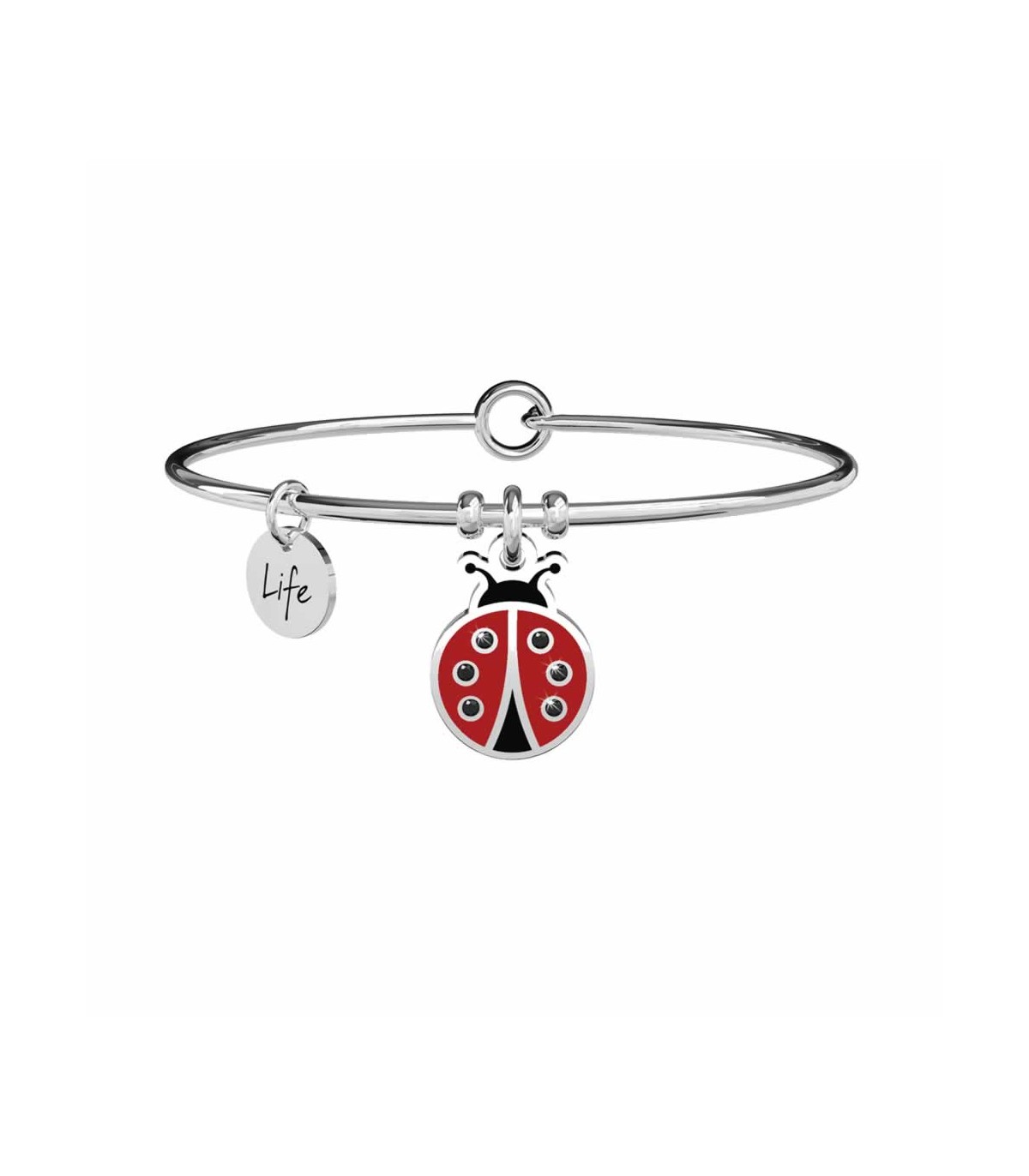 Kidult Bracciale Donna Life Coccinella Portafortuna 731895