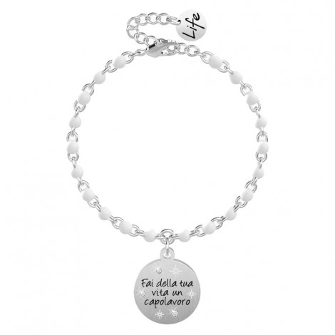 Kidult Bracciale Donna Fai della tua vita un capolavoro 731906