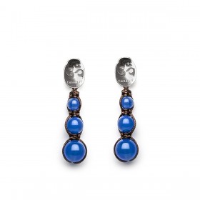 Orecchini Donna Tamashii Tibet Agata Blu EHST3-18