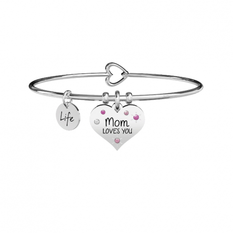 Kidult Bracciale Rigido Mom Loves You 731902