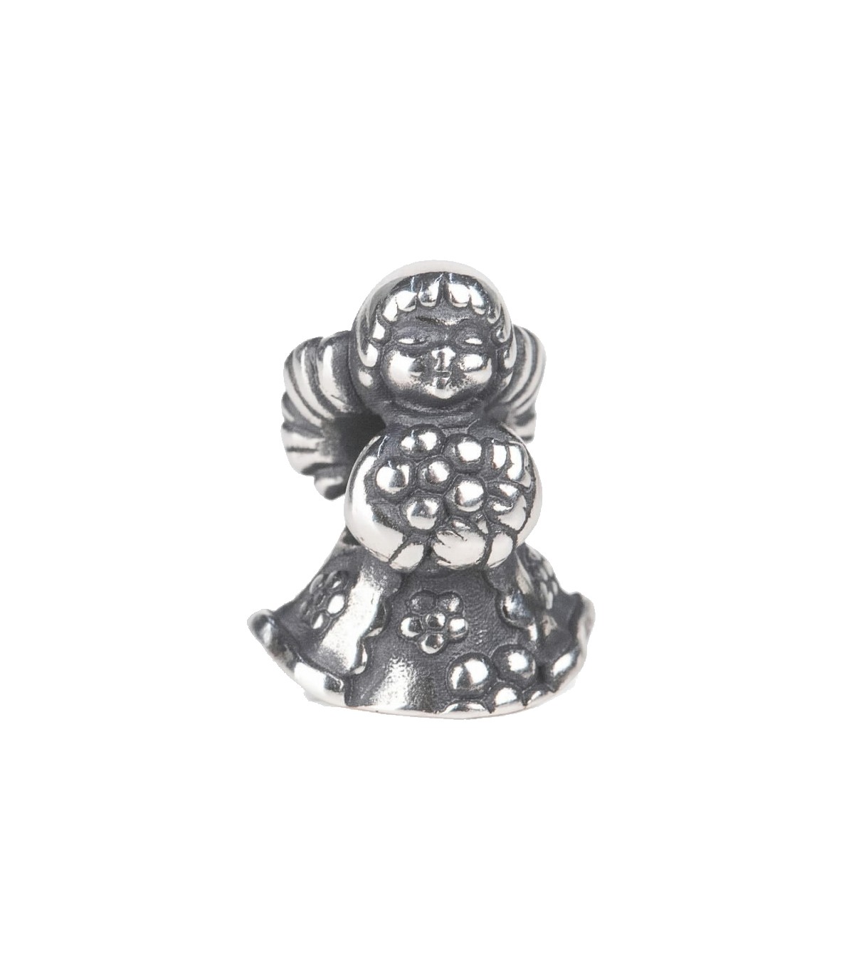 Beads Trollbeads Thun Angelo Con Fiori Argento 925 TAGBE-30159