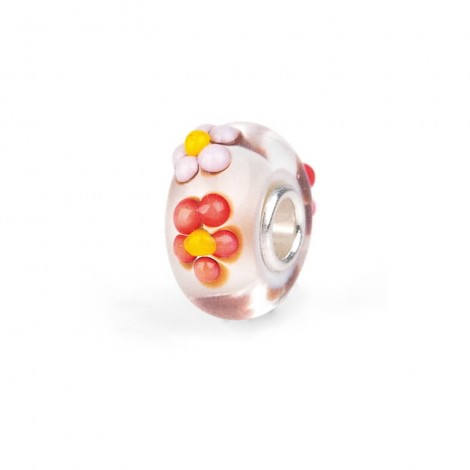 Beads Trollbeads Thun Bouquet di Primavera Argento 925 Vetro TGLBE-20256