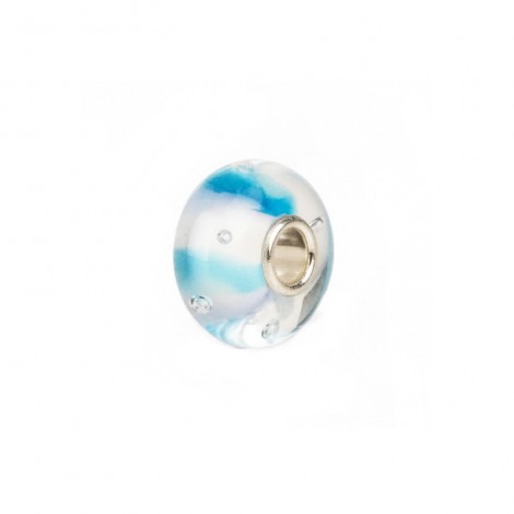 Beads Trollbeads Thun Bouquet Marino Argento 925 Vetro TGLBE-20258