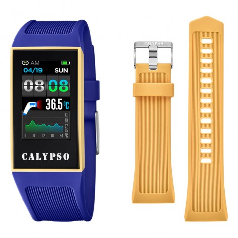 Smartband Calypso Festina K8502 Smartwatch Multifunzione Blu Beige