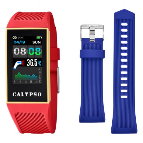 Smartband Calypso Festina K8502 Smartwatch Multifunzione Rosa Blu
