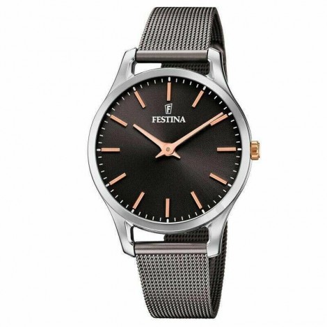 Festina Donna Solo Tempo Boyfriend Acciaio Brunito F20506/3