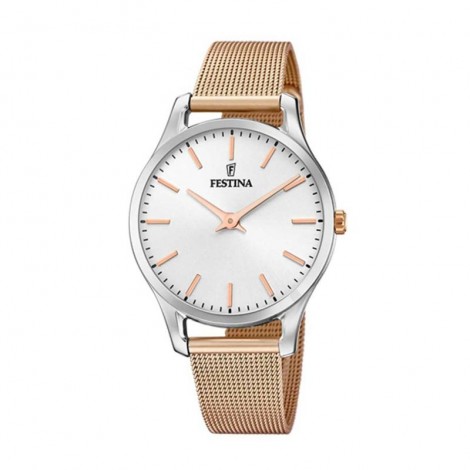 Festina Donna Solo Tempo Boyfriend Acciaio Rosé F20506/1