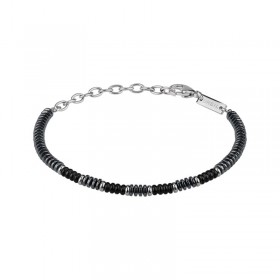 Bracciale Uomo Breil Code Acciaio Ematite TJ2985