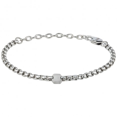 Bracciale Uomo Breil Kaleido Acciaio Silver TJ2991