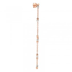 Dodo Monorecchino Donna Granelli Oro Rosa 9kt Argento 925 DHC1005GRANX0009A