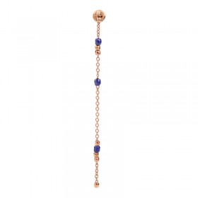 Dodo Monorecchino Donna Granelli Oro Rosa 9kt Ceramica Blu DHC1004GRANXCBL9R