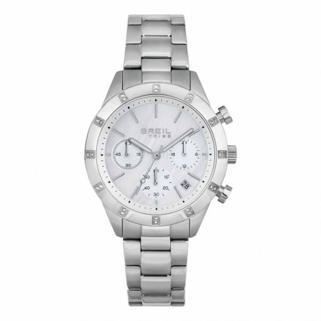 Orologio Donna Breil Cronografo Tribe Dazzle Silver EW0519