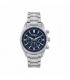 Orologio Cronografo Uomo Breil Lead Blu Acciaio EW0525