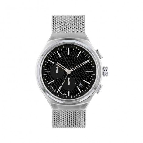 Breil Orologio Uomo Spin Off Solo Tempo Acciaio IP Silver EW0531