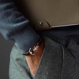 Bracciale Uomo Tom Hope Havana TM0210