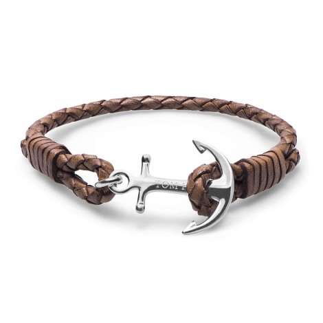 Bracciale Uomo Tom Hope Cognac TM0220