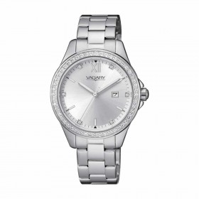 Orologio Donna Vagary Timeless Lady 32mm Silver Cristalli IU2-413-11