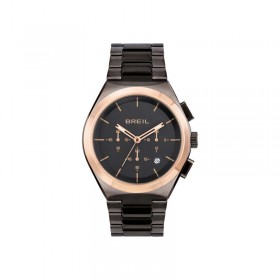 Orologio Cronografo Uomo Breil Bend Nero Acciaio TW1907