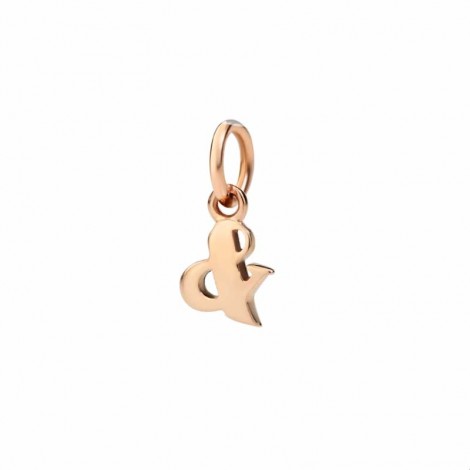 Charm Dodo Lettera & Oro Rosa 9kt DMC1008LET&S0009R