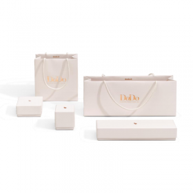 Dodo Collana Donna Bazaar Argento Seta Etica Beige