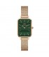 Daniel Wellington Orologio Solo Tempo Quadro Rosegold Verde  DW00100437