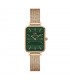 Daniel Wellington Orologio Solo Tempo Quadro Rosegold Verde  DW00100437