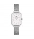 Daniel Wellington Orologio Solo Tempo Quadro Silver Bianco DW00100438