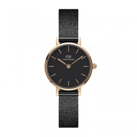 Daniel Wellington Orologio Solo Tempo Petite Pressed Ashfield Nero DW00100441