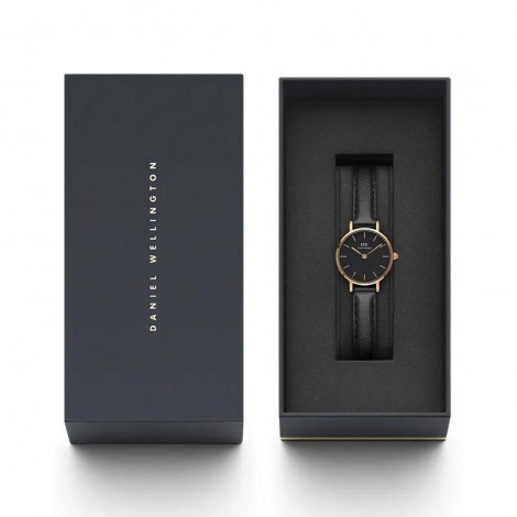 Daniel Wellington Orologio Solo Tempo Petite Sheffield Rosegold&Black DW00100444