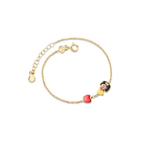 Bracciale Le Bebé Bimba Oro Giallo 9kt Biancaneve PMG092