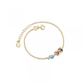 Bracciale Le Bebé Oro Giallo 9kt Pinocchio PMG097