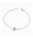 Bracciale Le Bebé Le Briciole Bimba Oro Bianco 18kt Pavé Diamanti 0,03 ct LBB340