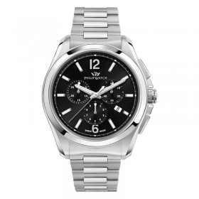 Orologio Cronografo Amalfi Uomo Philip Watch Nero 43mm Acciaio R8273618003