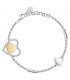 Bracciale Donna Morellato Dolce Vita Cuori Silver Gold SAUA10