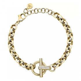 Bracciale Donna Morellato Abbraccio Catena Zirconi SAUC07