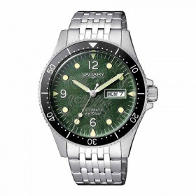 Orologio Meccanico Uomo Vagary By Citizen Gear Matic Verde IX3-319-41